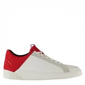 Image of Levis Mullet Trainers - White/Red