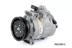 Image of RIDEX AC Compressor AUDI 447K0103 8E0206805D,8E0260805,8E0260805AB Compressor, air conditioning 8E0260805AH,8E0260805D,8E0260805M,8E0260805N