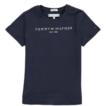 Image of Tommy Hilfiger Essential Tee S/S Girls - Twilight Navy