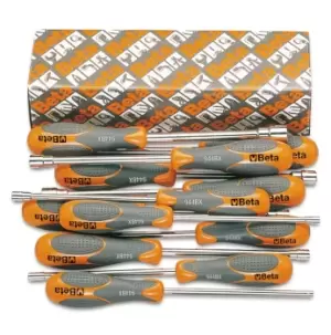 Image of Beta Tools 944 BX/S12 12pc Deep Hi-Torque Nut-Spinner Long Series Set 009440062
