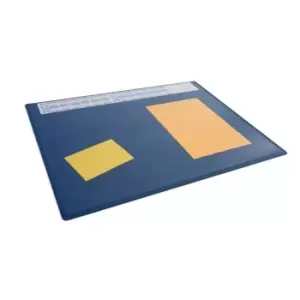 Image of Durable Desk Mat 650 x 500mm with Annual Calendar and Transparent Overlay PP, Pa