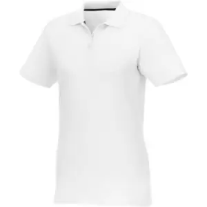 Image of Elevate Womens/Ladies Helios Short Sleeve Polo Shirt (M) (White)