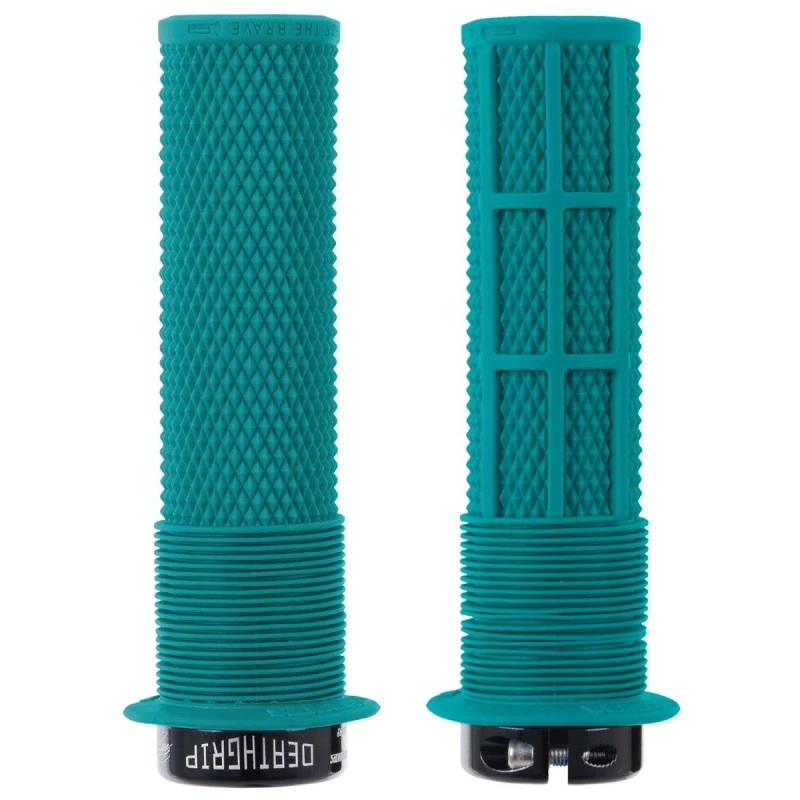 Image of DMR BRENDOG DeathGrip With Flange THIN Turquoise - Cycles UK