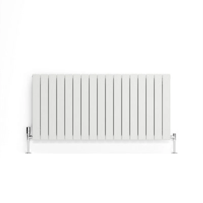 Image of Terma Forte White Hydronic Horizontal Or Vertical Designer 2939Btu Radiator, (W)1254mm X (H)600mm