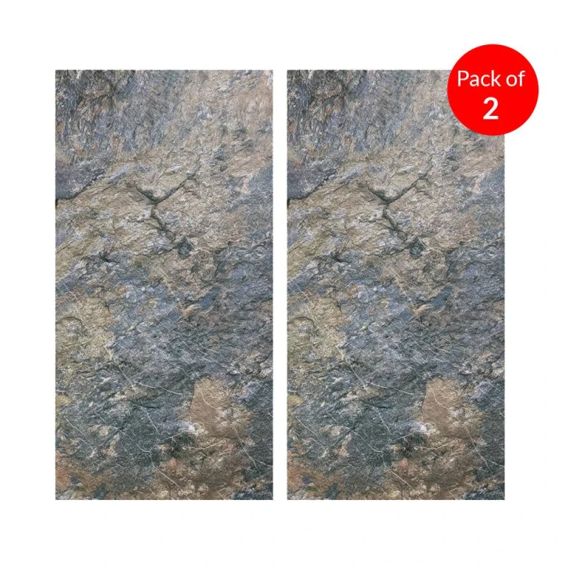 Image of Ener-J Rockflex Pu Wall Cover Soft Flexible And Realistic Stone Texture Size:1200 X 600 X 3mm (Pack Of 2)