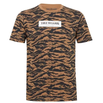 Image of True Religion Tiger T Shirt - Multi