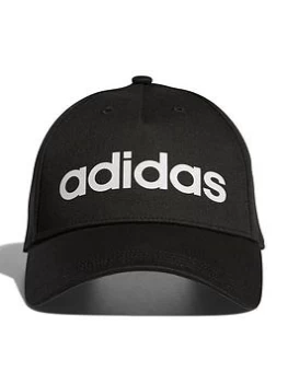 Image of Adidas Essentials Linear Logo Cap - Black