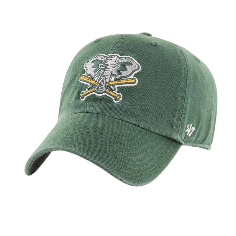 Image of Oakland Athletics Womens Cooperstown 47 Baseball Cap in Dark Green Dark Green Female One Size