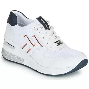 Image of Tom Tailor JISEL womens Shoes Trainers in White,7.5