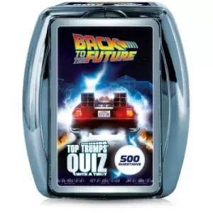 Image of Top Trumps Quiz Card Game - Back to the Future Edition