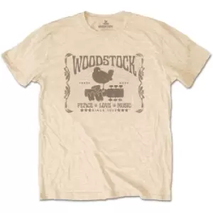 Image of Woodstock - Since 1969 Unisex XX-Large T-Shirt - Yellow