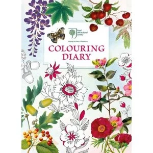 Image of RHS Colouring Diary by RHS (Hardback, 2016)