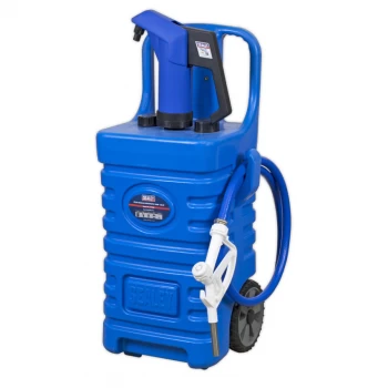 Image of Mobile Dispensing Tank 55L with AdBlue Pump - Blue