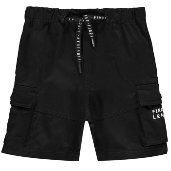 Image of Firetrap Cargo Shorts Junior Boys - Black
