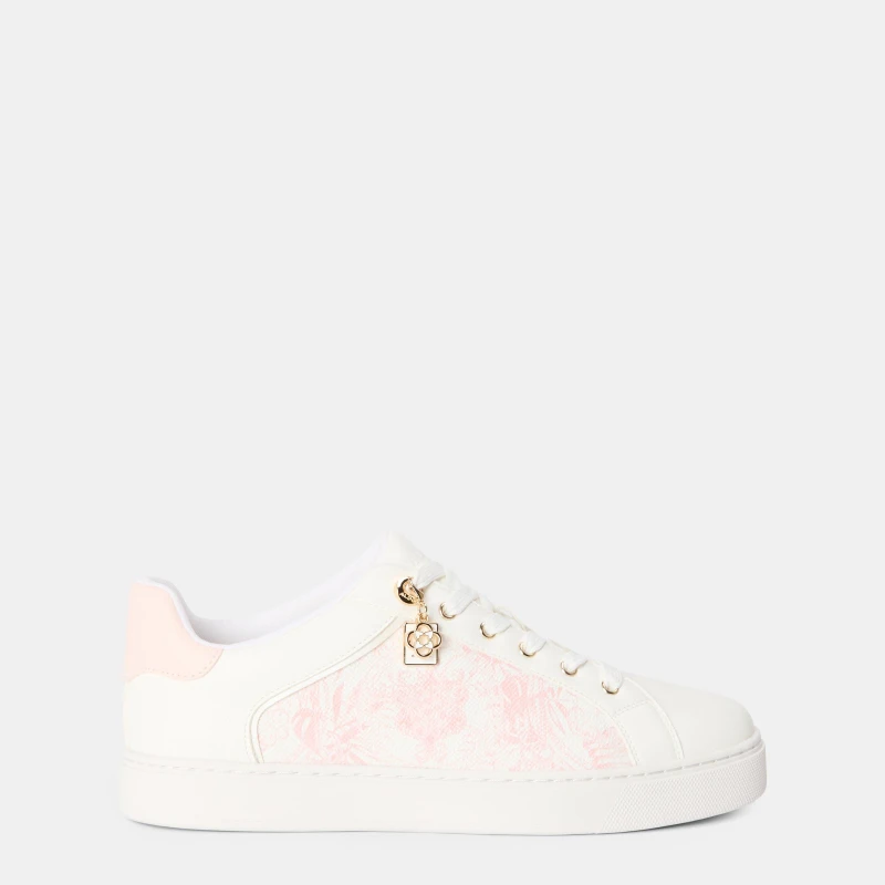Image of Aldo Womens Elgata Low-Top Trainers Open Pink female 4 (37)