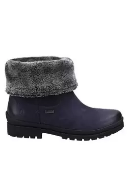 Image of Hush Puppies Alice Boot - Navy, Size 4, Women