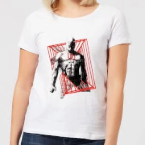 Image of Marvel Knights Daredevil Cage Womens T-Shirt - White - M