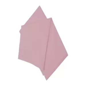 Image of Belledorm 200 Thread Count Flat Sheet Blush Single