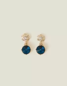Image of Accessorize Star Gem Drop Earrings