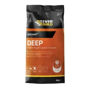 Image of Everbuild - EVBJETX2 Premix Sand & Cement 12kg (6 x 2kg Packs)