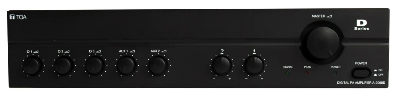 Image of TOA A-2120DD audio amplifier 1.0 channels Performance/stage Black