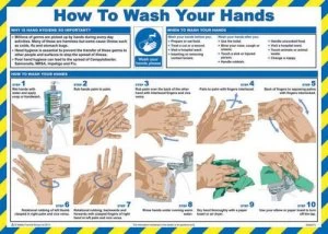 Image of How To Wash Your Hands Poster 14616