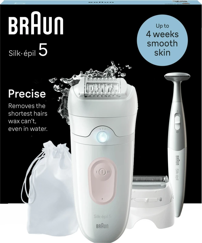 Image of Braun Silk-epil Epilators Series 5 Epilator 5-230 White/Flamingo