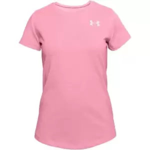 Image of Under Armour Armour Live Crew T-Shirt Junior Girls - Pink