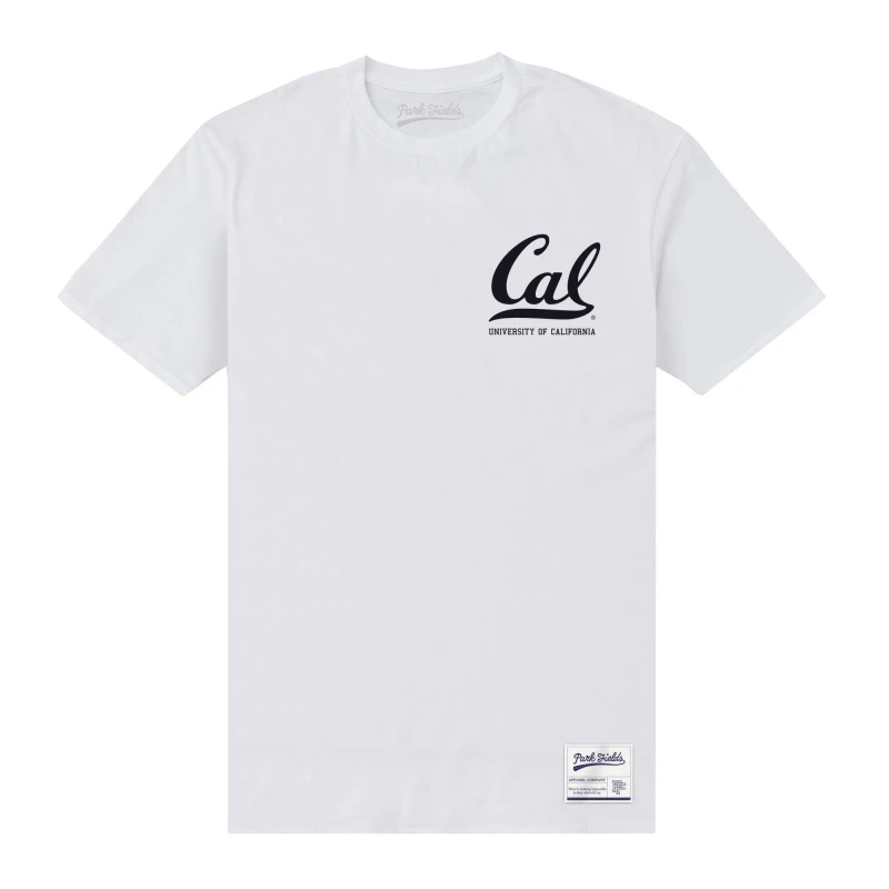 Image of Berkeley Mens University Of California T-Shirt in White Size: Small White Male S