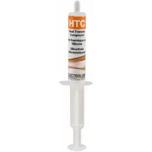 Image of Electrolube - HTC02S Non-silicone Heat Transfer Compound 2ml Syringe