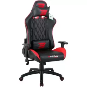 Image of BraZen Phantom Elite PC Gaming Chair - Red