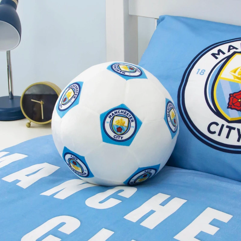 Image of Manchester City 3D Cushion Blue