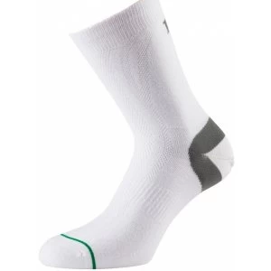 Image of 1000 Mile Ultimate Tactel Sock White Ladies S