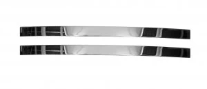Image of Wickes Sleek Bow Door Handle - Polished Chrome 163mm Pack of 2