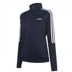 Image of adidas Womens Football Sereno Track Top - Navy/White