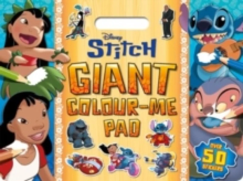 Image of Disney Stitch: Giant Colour-Me Pad Paperback / softback