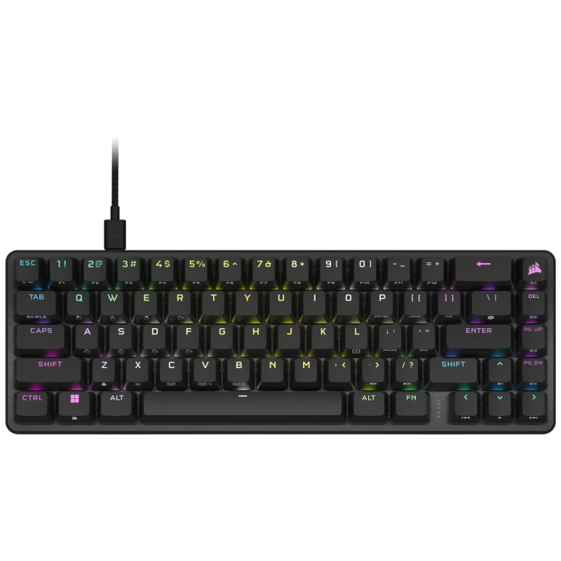 Image of Corsair K65 PRO MINI keyboard Gaming USB AZERTY French Black