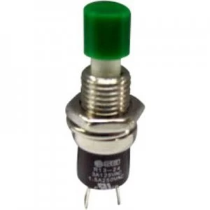 Image of SCI R13 24B1 05 GN Pushbutton 250 V AC 1.5 A 1 x OnOff momentary