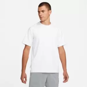 Image of Nike Dri-FIT ADV A.P.S. Mens Short-Sleeve Fitness Top - White