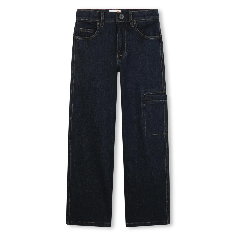 Image of Timberland Kids Straight Leg Jeans Denim Blue male 4 Years