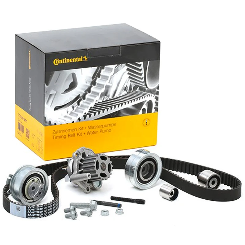 Image of CONTITECH CT1139WP2 Water Pump + Timing Belt Kit with camshaft screws, Number of Teeth: 160 Water Pump & Timing Belt Kit (3096)