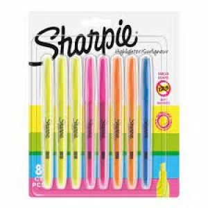 Image of Sharpie Pocket Highlighters 8 pack