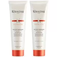 Image of Kerastase Nutritive Duo Set: Nutritive Nectar Thermique: Nourishing Heat Protecting Milk 2 x 150ml