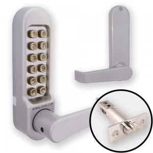Image of Borg 5401 Combination Lock Flat Handles + Latch