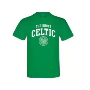 Image of Celtic The Bhoys T Shirt Green Adults Medium
