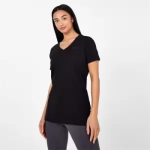 Image of Everlast V Neck T-Shirt - Black