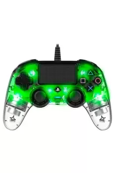Image of PlayStation Licensed Nacon PS4 Compact Wired Controller - Green