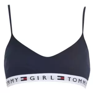 Image of Tommy Bodywear Tommy Organic Stretch Cotton Bralette - Grey