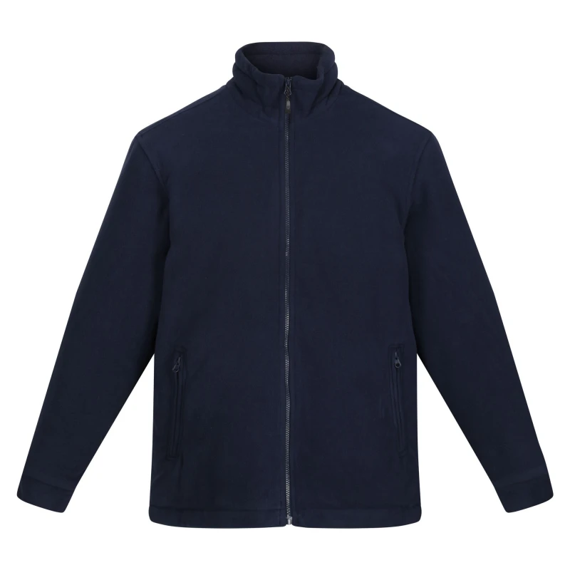 Image of Regatta Professional Mens Great Outdoors Asgard II Quilted Insulated Fleece Jacket in Dark Navy Size: Small Dark Navy Male S