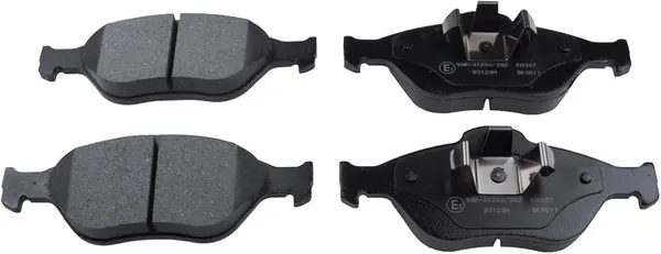 Image of Blue PRINT Brake pad set Front Axle ADM54281 Brake pads,Brake pad set, disc brake FORD,MAZDA,Fiesta Mk5 Schragheck (JH1, JD1, JH3, JD3),FUSION (JU_)